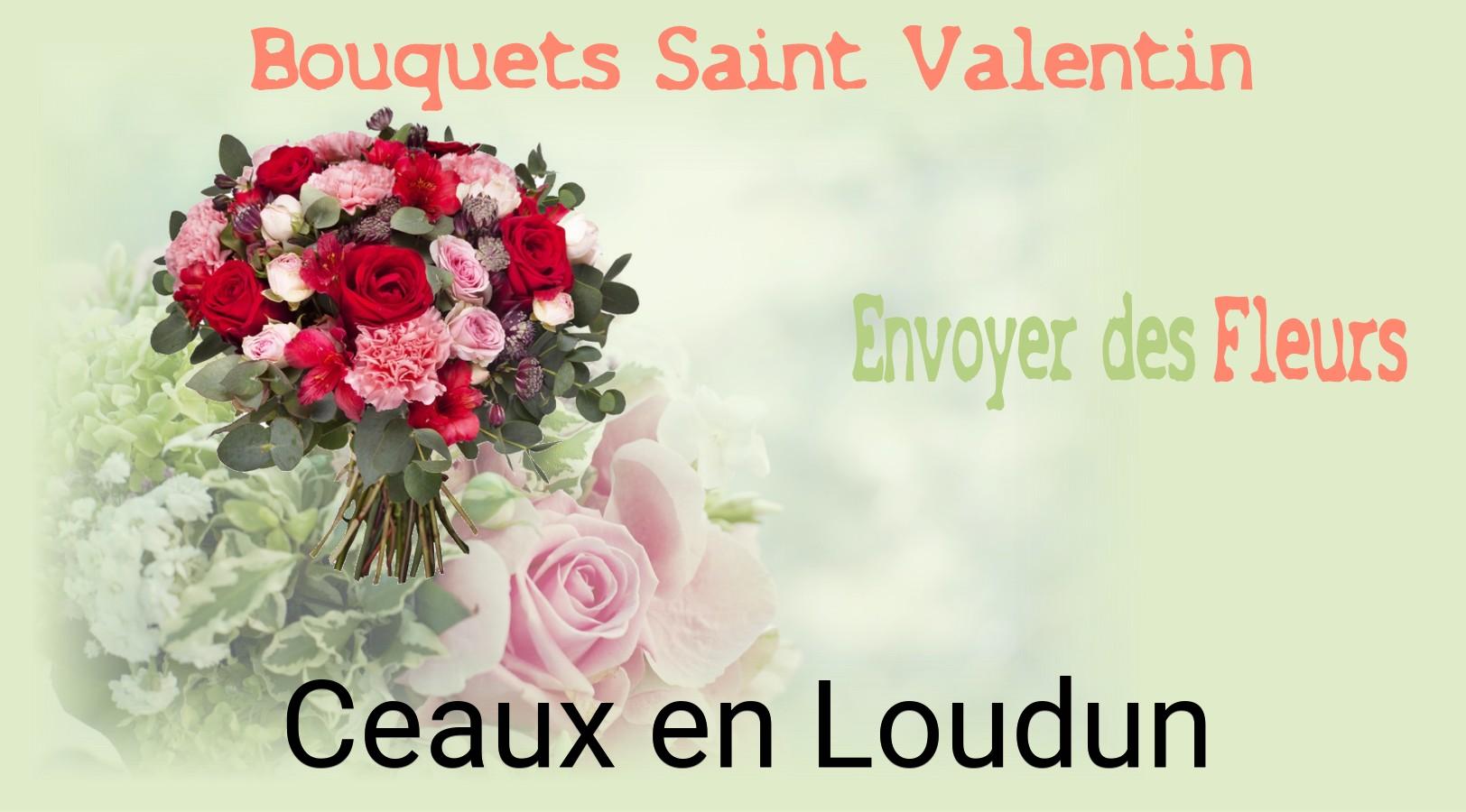 Roses de Saint-Valentin livrées à Ceaux-en-Loudun